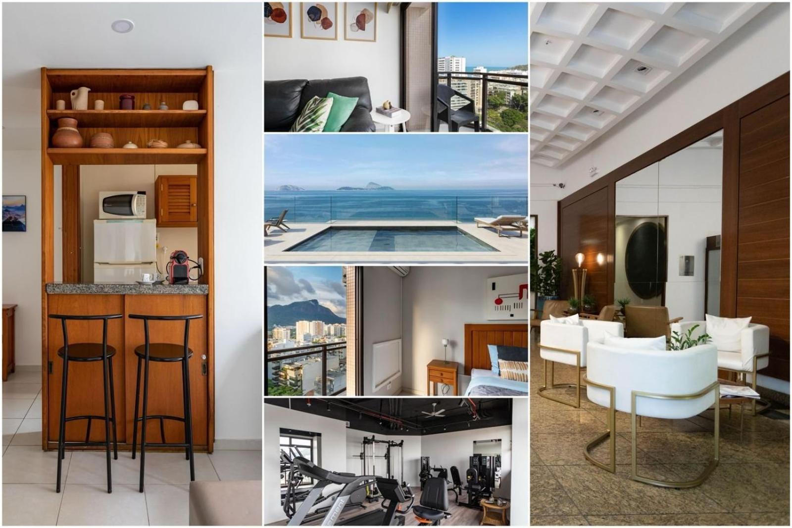 Apartamento 2 Suites E Vista Para O Cristo ริโอเดจาเนโร ภายนอก รูปภาพ